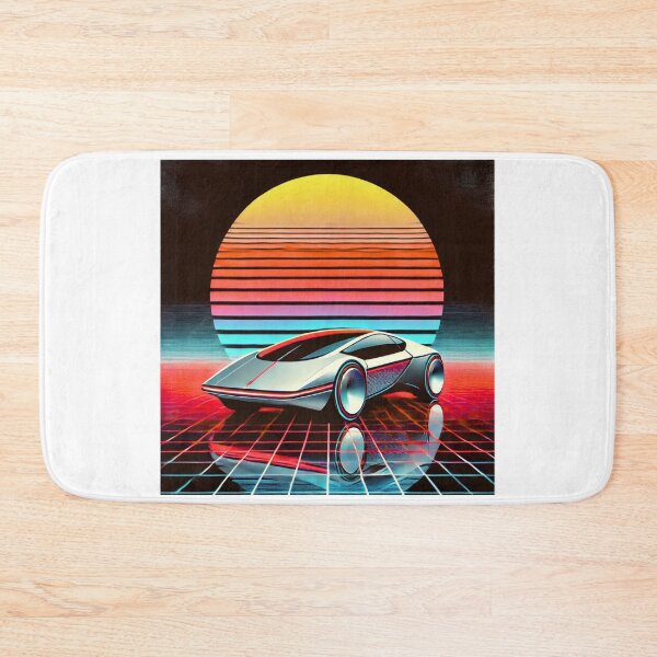 Item preview, retro concept car designed and sold by TEEJAMBOREE.