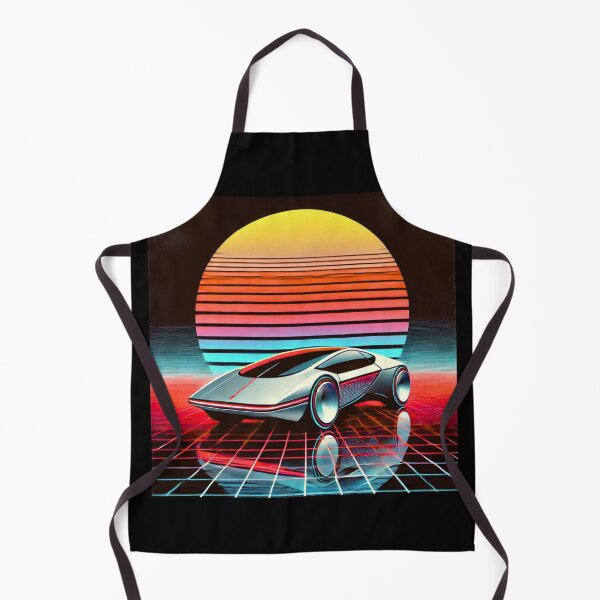 Item preview, retro concept car designed and sold by TEEJAMBOREE.
