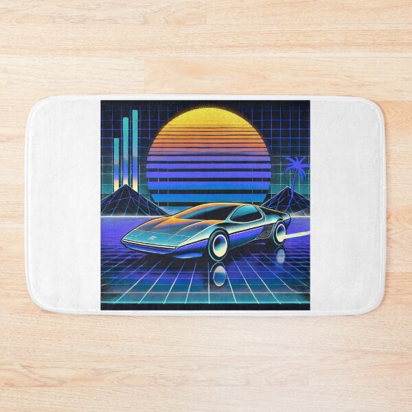Item preview, retro concept car designed and sold by TEEJAMBOREE.