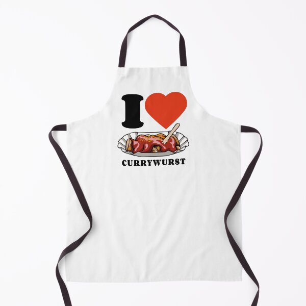 Item preview, I love currywurst - fast food fan - sausage cult designed and sold by Halfstone.