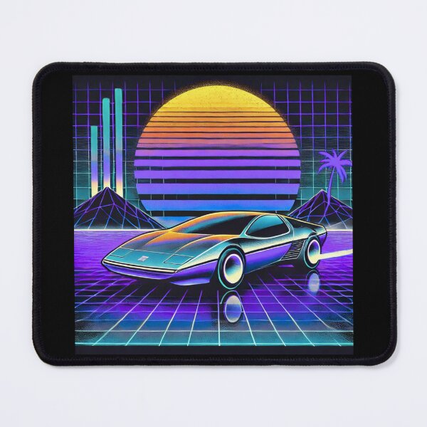 Item preview, retro concept car designed and sold by TEEJAMBOREE.