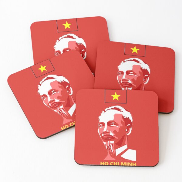 Item preview, Ho Chi Minh Vietnam Poster Art | Abstract Communist Propaganda designed and sold by Based History.