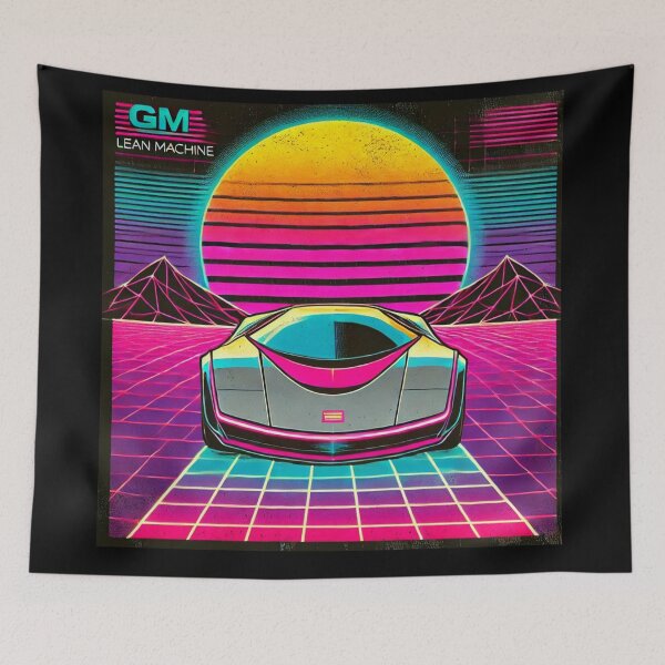 Item preview, retro concept car designed and sold by TEEJAMBOREE.