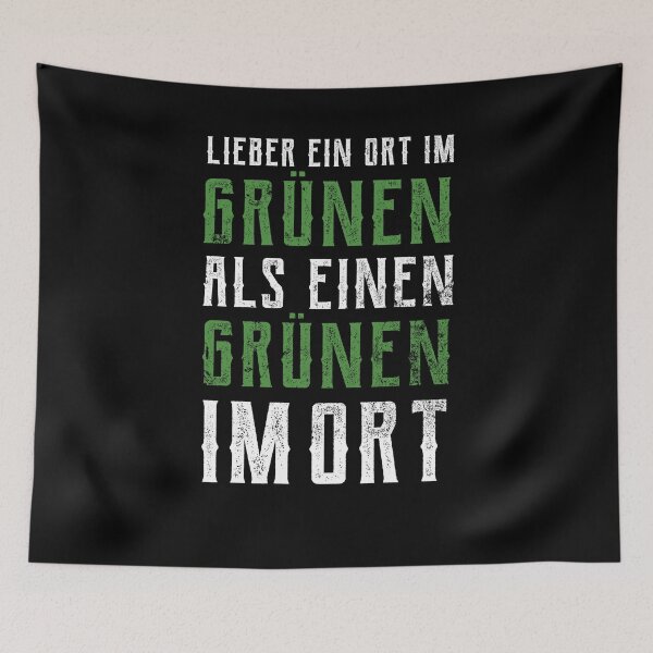 Item preview, I'd prefer a place in the countryside - no thanks to the Greens! designed and sold by Halfstone.