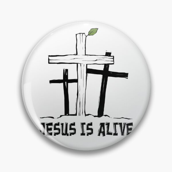Item preview, Jesus lives - Cross, Resurrection, Hope designed and sold by Halfstone.