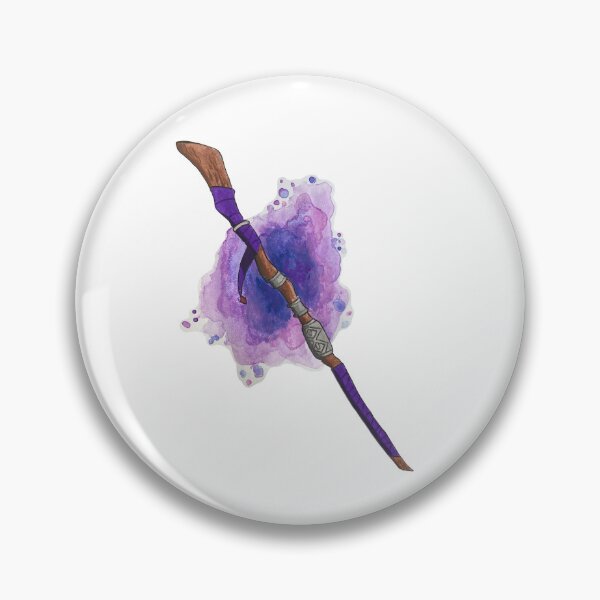 Item preview, Fern Magic Staff Watercolor designed and sold by EmuDrawings.