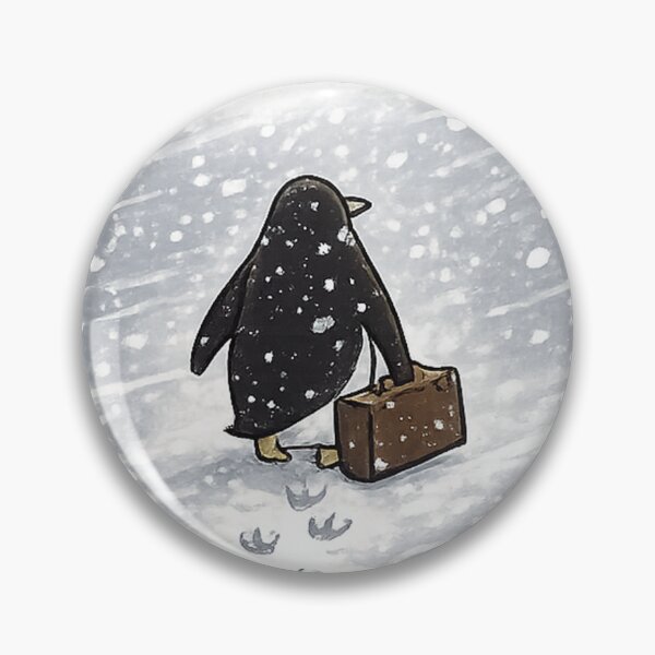 Item preview, I Am Leaving Society Bye - Funny Work Humor Penguin designed and sold by akiotatsuo.