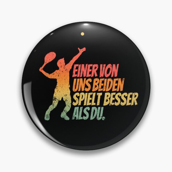 Item preview, One of us two plays tennis better than you. designed and sold by Halfstone.