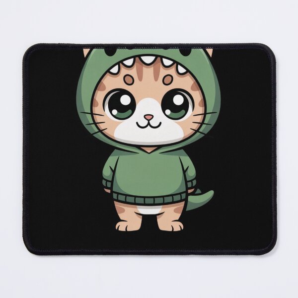 Item preview, Copy of Copy of Dinosaur Cat Costume Shirt, Cute Cat in Dinosaur Hoodie, Cat Dinosaur Design designed and sold by khadija19art.