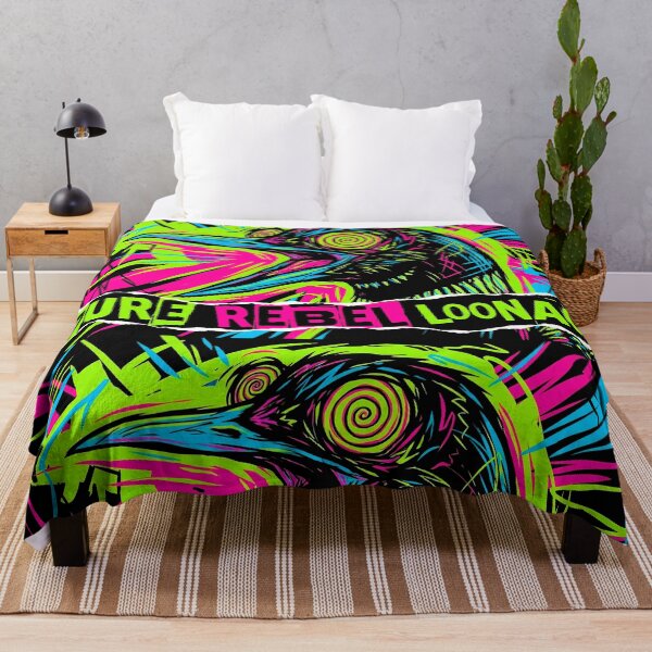 Item preview, Pure Rebel Loonacy – Psychedelic Crow Punk Art designed and sold by WallaceSilvaART.