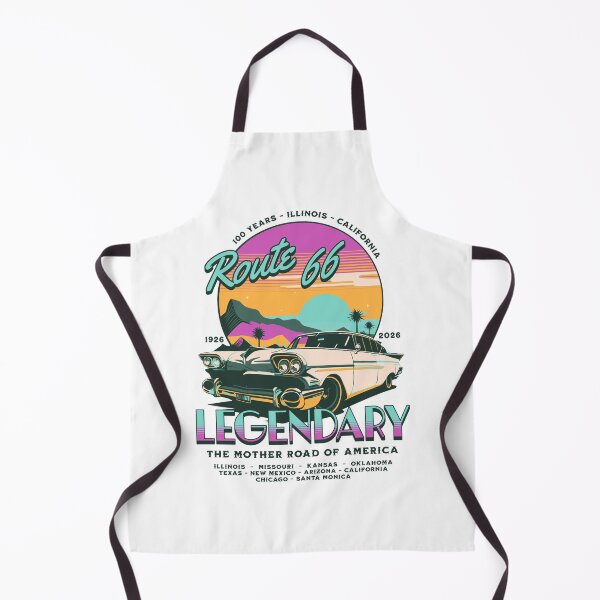 Item preview, Route 66 - 100 Years of Legendary - 1926-2026 - The Mother Road of America - French Sweets Edition designed and sold by RMD-Design.