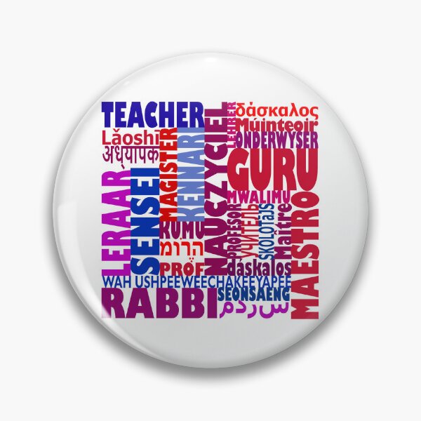 Item preview, Teacher Names in Many Languages designed and sold by Henry Nelson Design.