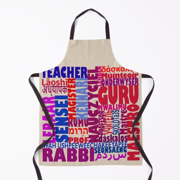 Item preview, Teacher Names in Many Languages designed and sold by Henry Nelson Design.
