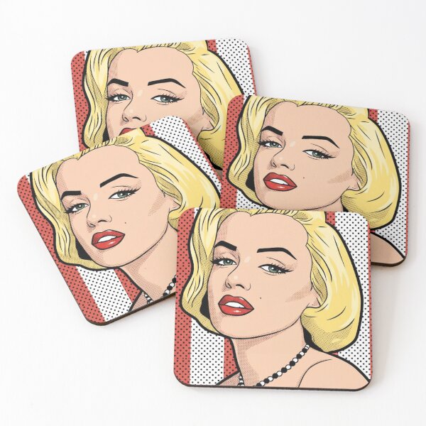 Item preview, Art Master's Red + White Marilyn Monroe designed and sold by imarilynmonroe.