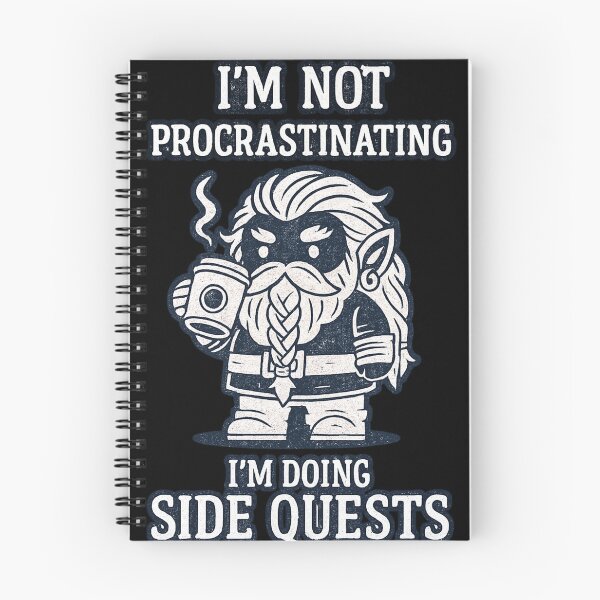 Item preview, Im Not Procrastinating Im Doing Side Quests designed and sold by Melifious.