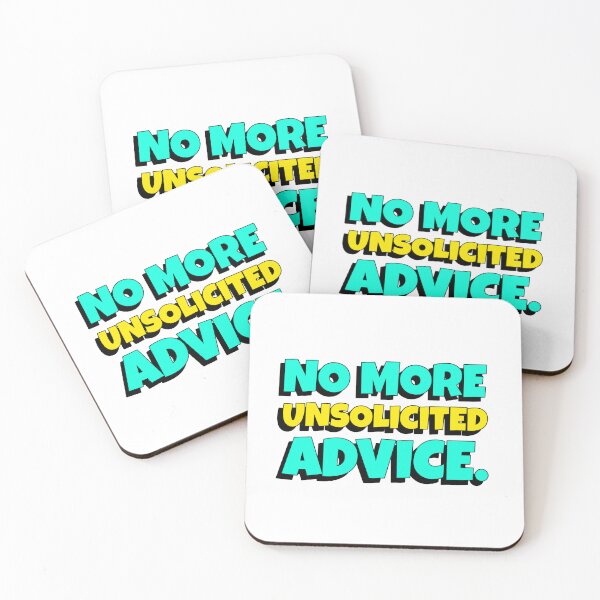 Item preview, no more unsolicited advice designed and sold by RepYourLook.