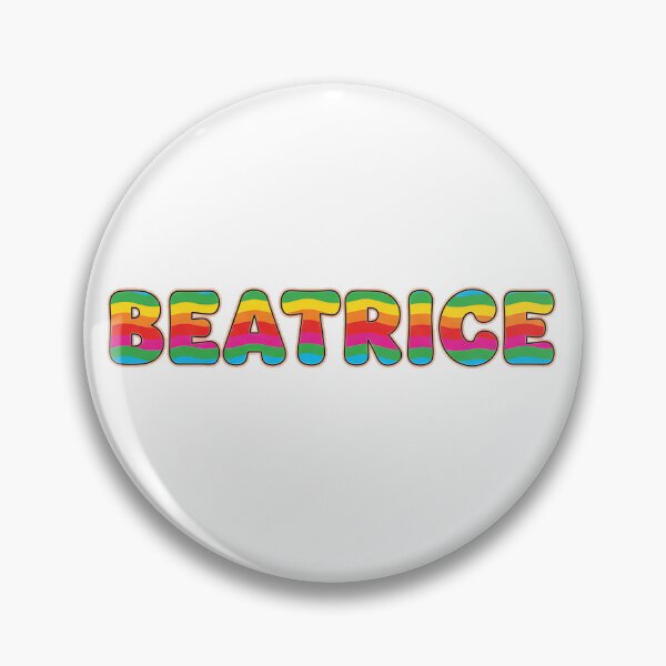 Item preview, ❤️ Beatrice Personalized Name Wavy Retro Shirt, Coffee Mug, Sticker Gift designed and sold by HelixPedia.