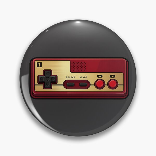Item preview, Vintage Famicom Controller Retro 8-bit Sticker designed and sold by Stray Syndicate.