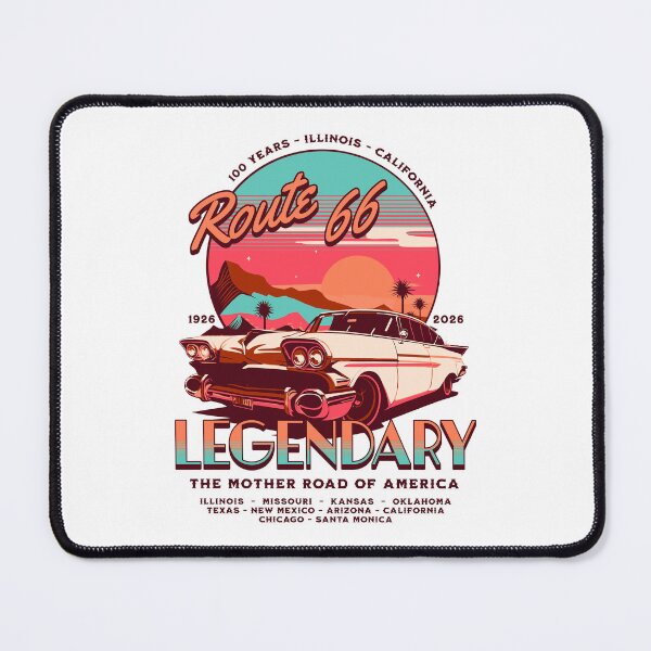 Item preview, Route 66 - 100 Years of Legendary - 1926-2026 - The Mother Road of America - Candy Shop Edition designed and sold by RMD-Design.
