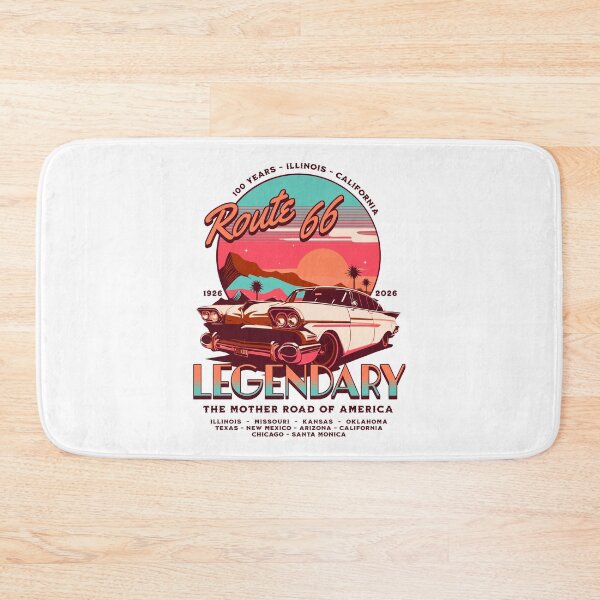 Item preview, Route 66 - 100 Years of Legendary - 1926-2026 - The Mother Road of America - Candy Shop Edition designed and sold by RMD-Design.