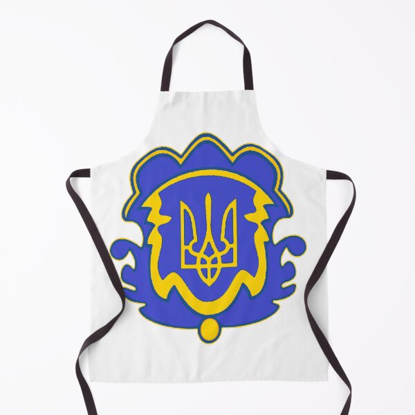 Item preview, Ukraine Tryzub Shield | Patriotic Ukraine Coat of Arms designed and sold by Based History.