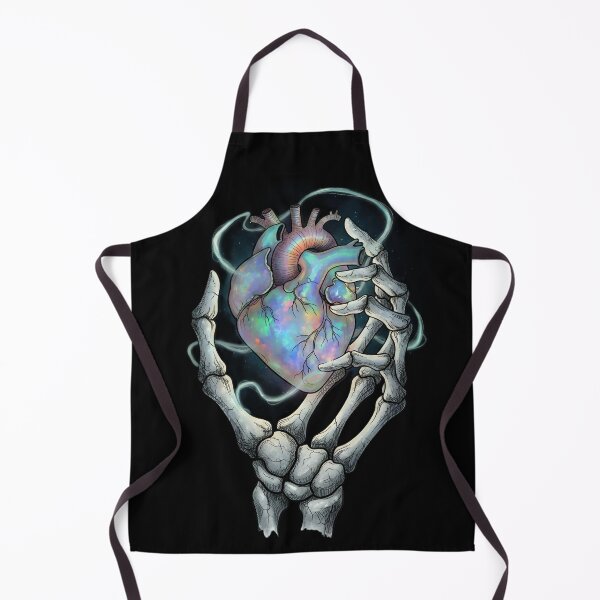 Item preview, Handle With Care — Fragile Heart Held by Bone and Light designed and sold by Mouraludia.