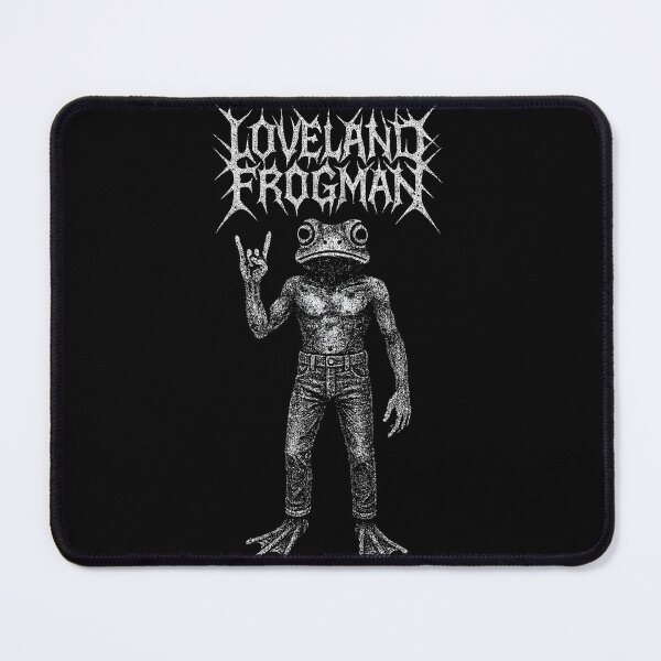 Item preview, Loveland Frogman – Cryptid Horror Illustration designed and sold by Mortisigil.
