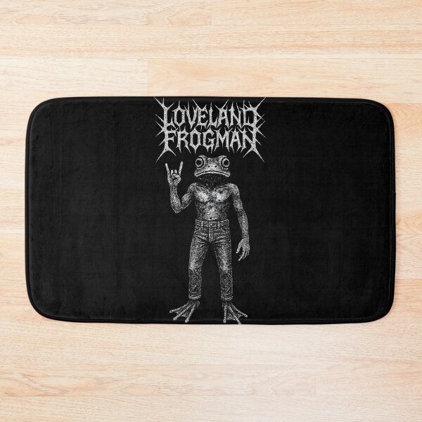 Item preview, Loveland Frogman – Cryptid Horror Illustration designed and sold by Mortisigil.