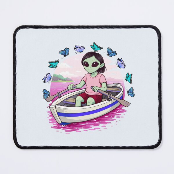 Item preview, The Alien Oarsman’s Garden Voyage designed and sold by Everyday Aliens.