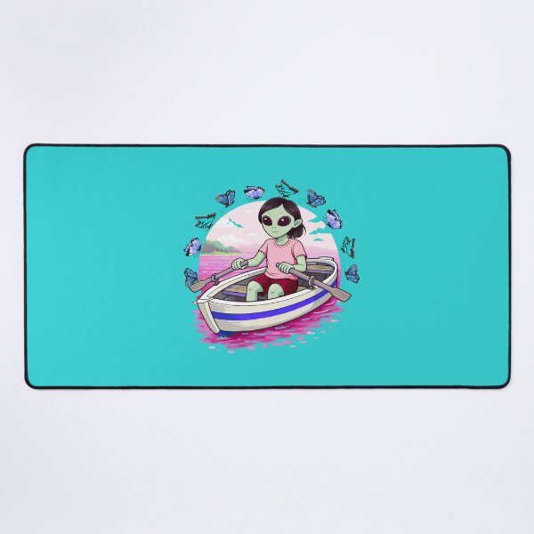 Item preview, The Alien Oarsman’s Garden Voyage designed and sold by Everyday Aliens.