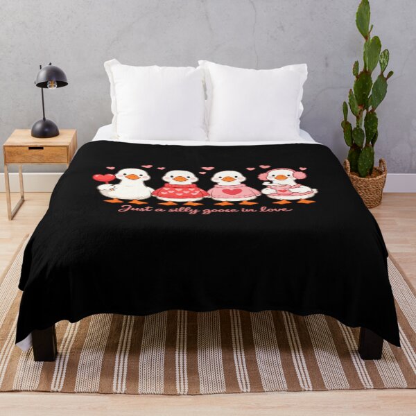 Item preview, Just a Silly Goose in Love | Cute Valentine Geese Cartoon Shirt designed and sold by DailyDrivesct.
