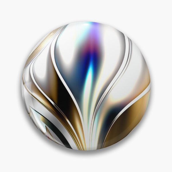 Item preview, RAINBOW CHROME - DECO - PATTERN designed and sold by CleverCulture.
