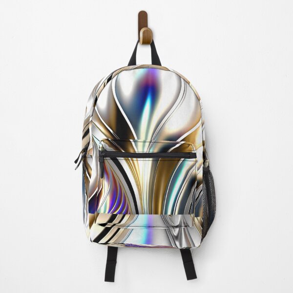 Item preview, RAINBOW CHROME - DECO - PATTERN designed and sold by CleverCulture.