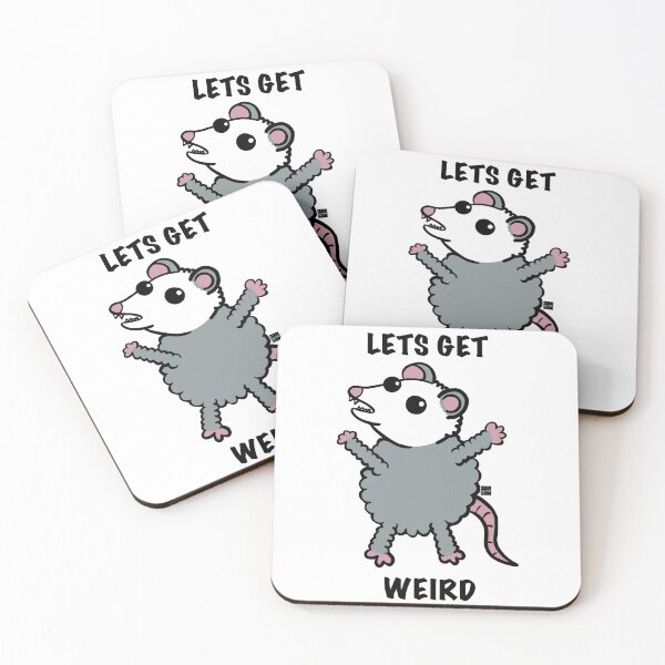 Item preview, Weird opossum designed and sold by Angela’s Doodles.