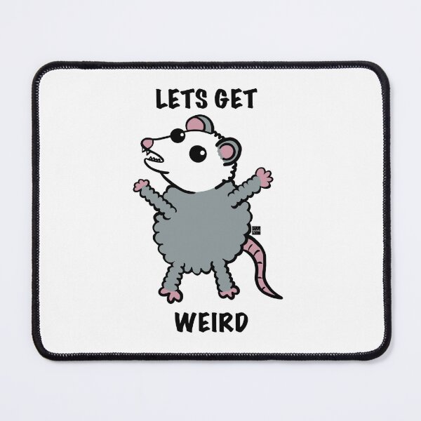 Item preview, Weird opossum designed and sold by Angela’s Doodles.