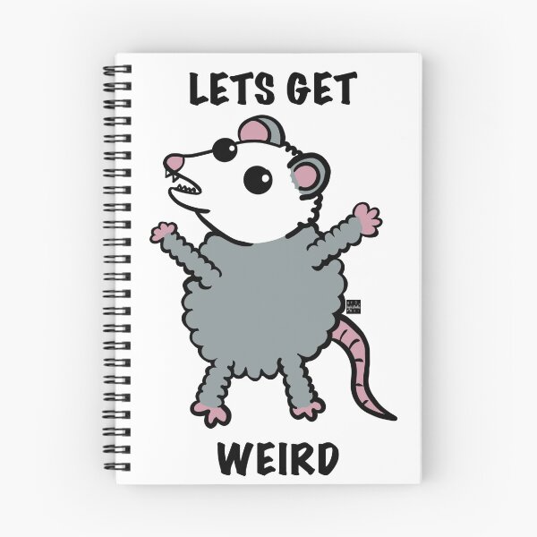 Item preview, Weird opossum designed and sold by Angela’s Doodles.