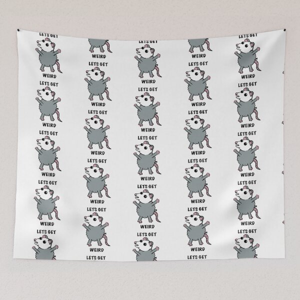 Item preview, Weird opossum designed and sold by Angela’s Doodles.