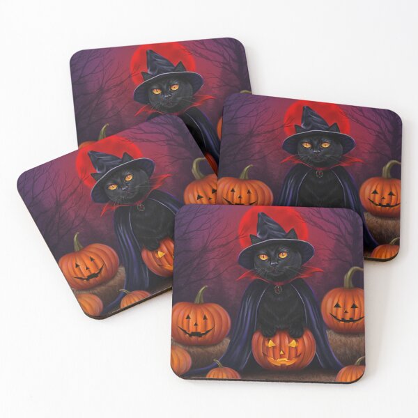 Item preview, Midnight Mage Cat designed and sold by Belsiia.art.