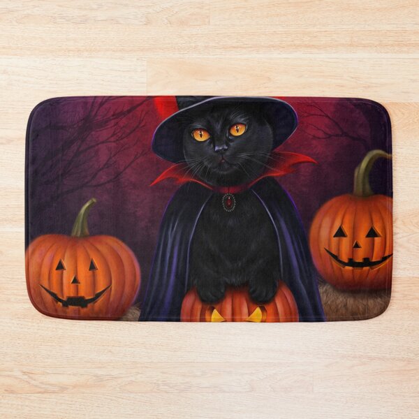 Item preview, Midnight Mage Cat designed and sold by Belsiia.art.