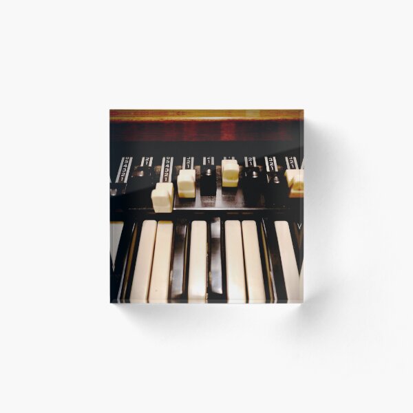 Hammond B3 Organ Acrylic Block