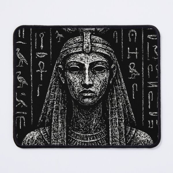 Item preview, Isis Egyptian Goddess – Dark Occult Hieroglyph Illustration designed and sold by Mortisigil.