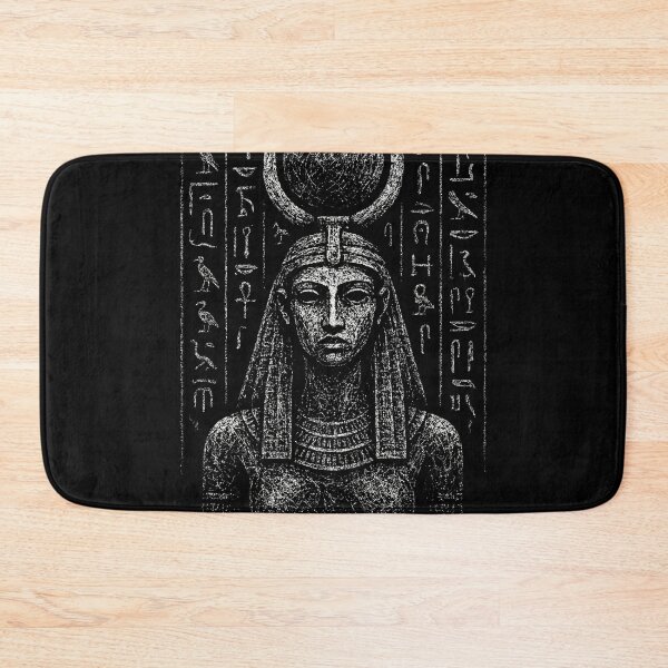 Item preview, Isis Egyptian Goddess – Dark Occult Hieroglyph Illustration designed and sold by Mortisigil.