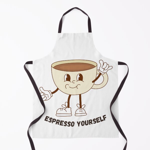 Item preview, Espresso Yourself - Retro Vintage Cartoon Coffee Cup designed and sold by InfiniteOrbit.