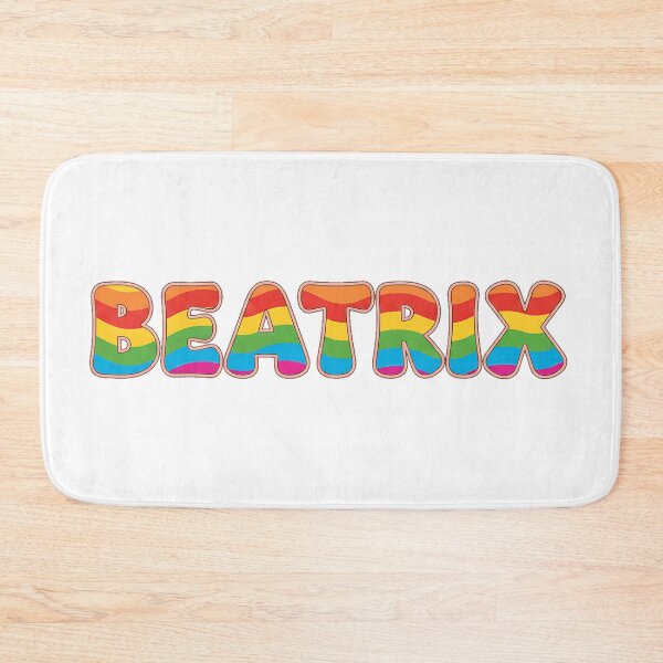 Item preview, ❤️ Beatrix Personalized Name Wavy Retro Shirt, Coffee Mug, Sticker Gift designed and sold by HelixPedia.