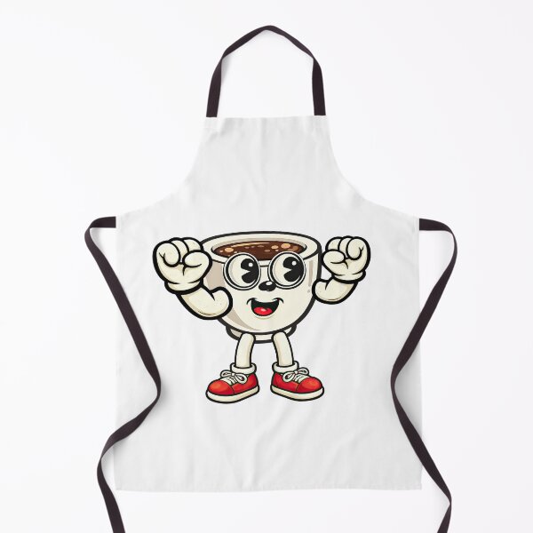 Item preview, Cute Coffee Cup Power Character designed and sold by rachada99.