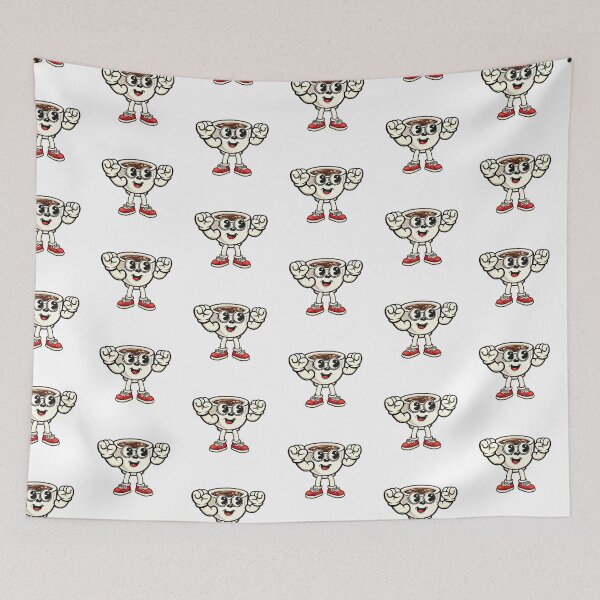 Item preview, Cute Coffee Cup Power Character designed and sold by rachada99.