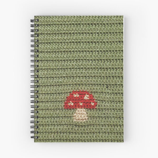 Item preview, Cute Red Crochet Mushroom Green designed and sold by TackyTime.