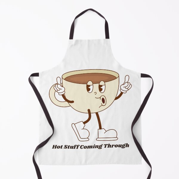 Item preview, Hot Stuff Coming Through - Retro Vintage Cartoon Coffee Cup designed and sold by InfiniteOrbit.