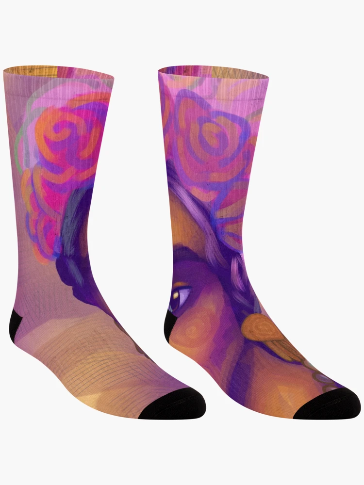 Thumbnail 3 of 5, Socks, Frida designed and sold by RuneLabyrinth.