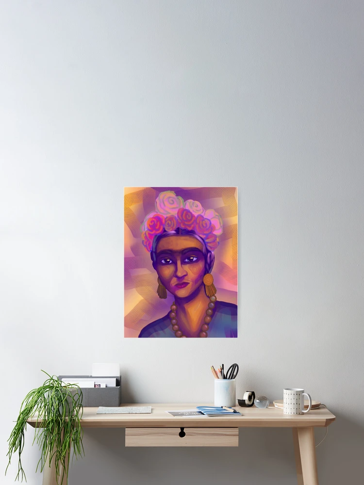 Thumbnail 2 of 3, Poster, Frida designed and sold by RuneLabyrinth.